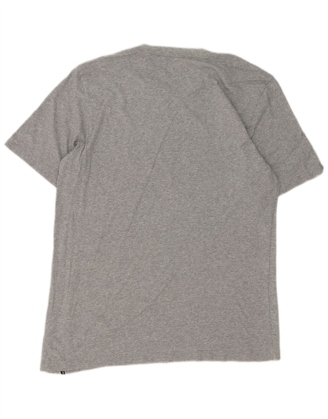 Champion Mens Graphic T-Shirt Top Large Grey Cotton