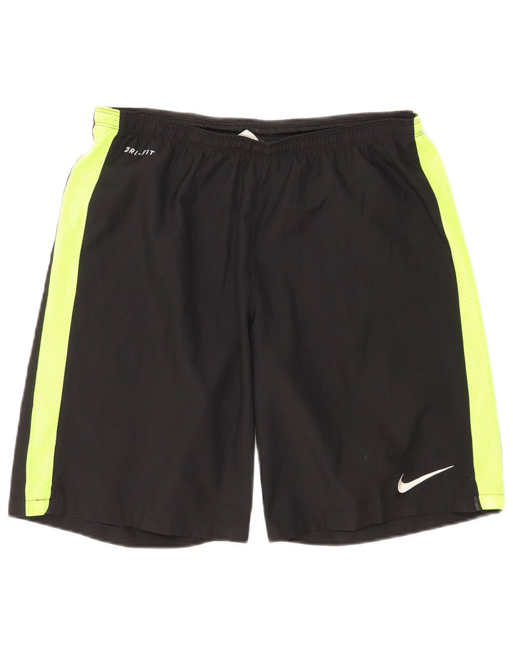 Nike Mens Dri Fit Sport Shorts Medium Black Colourblock Polyester