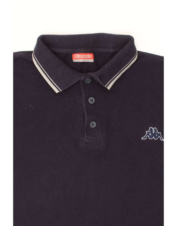 KAPPA Mens Polo Shirt Small Navy Blue Vintage Kappa and Second-Hand Kappa from Messina Hembry 