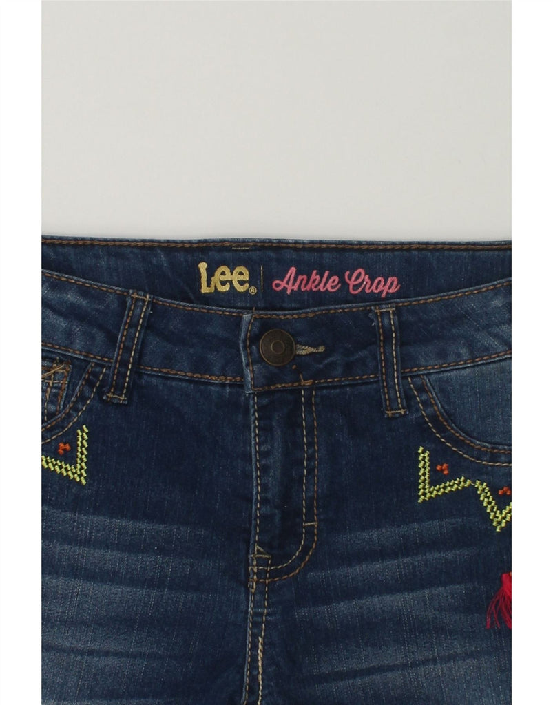 LEE Girls Denim Shorts 13-14 Years W28  Blue Cotton | Vintage Lee | Thrift | Second-Hand Lee | Used Clothing | Messina Hembry 