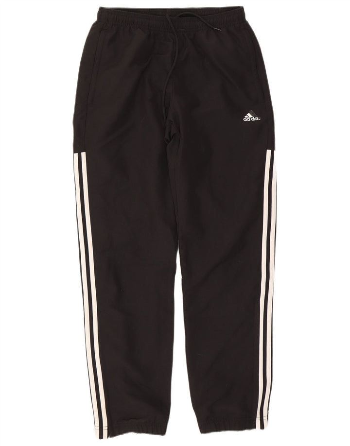 Adidas Mens Tracksuit Trousers Joggers Small  Black Polyester
