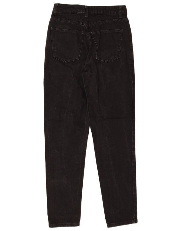 Topshop Womens Mom Tapered Jeans W26 L28 Black Cotton