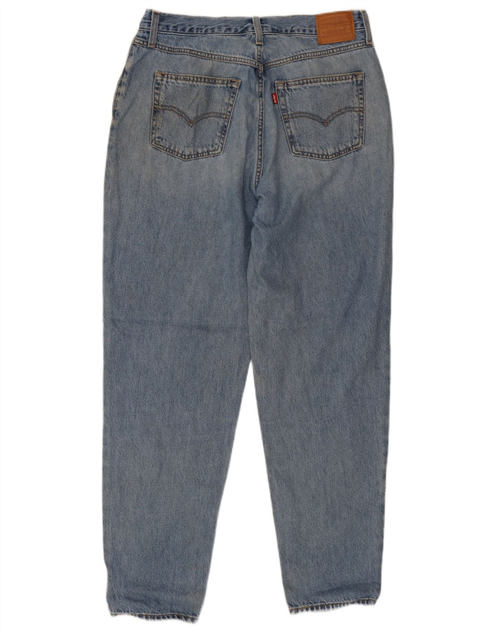 Levi's Womens Mom Tapered Jeans W32 L30 Blue Cotton