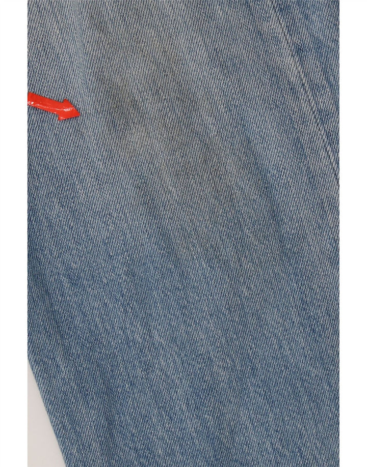 Levi's Mens 501 Straight Jeans W30 L30 Blue Cotton