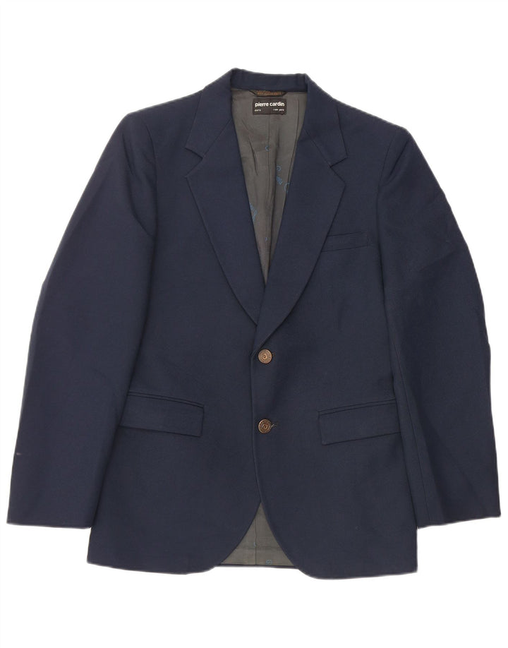 PIERRE CARDIN Boys 2 Button Blazer Jacket 15-16 Years Navy Blue