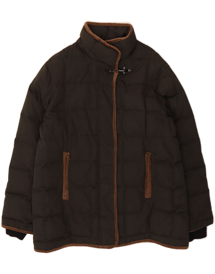 FAY Womens Padded Jacket UK 18 XL Brown Vintage Fay and Second-Hand Fay from Messina Hembry 