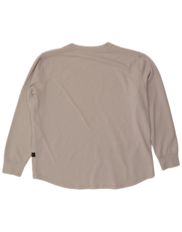 G-Star Mens Top Long Sleeve XL Grey Cotton