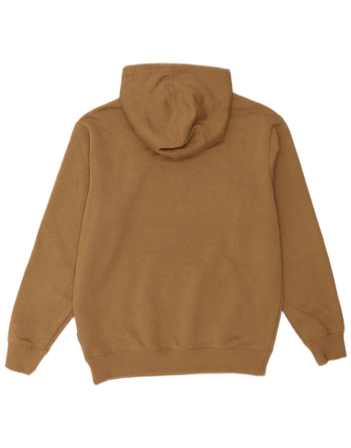 Billabong Mens Hoodie Jumper Medium Beige Polyester