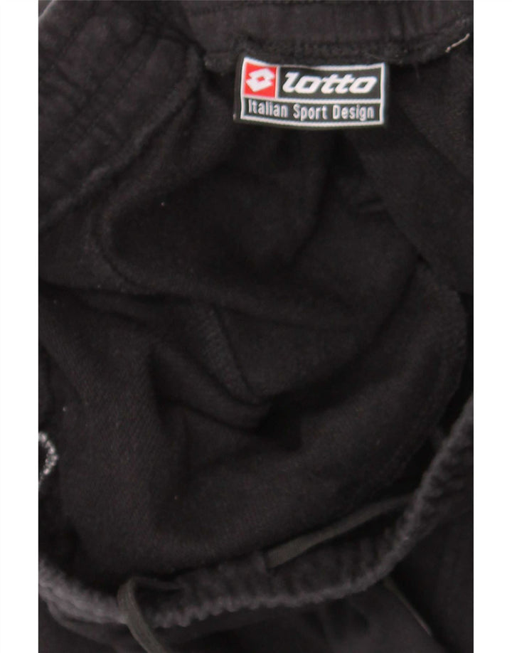 Lotto Mens Tracksuit Trousers Medium Black