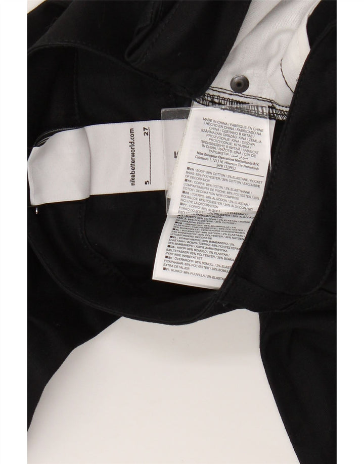 Nike Womens Skinny Jeans W27 L32 Black Cotton