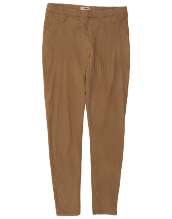 Marks & Spencer Womens Jegging Casual Trousers UK 14 Large W32 L30 Beige