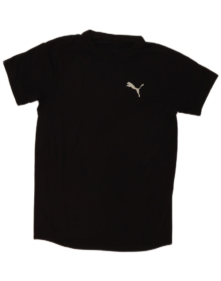 Puma Mens T-Shirt Top Medium Black