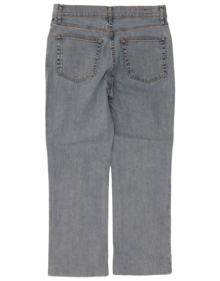 ZARA Womens Straight Jeans EU 40 Medium W30 L26 Blue Cotton