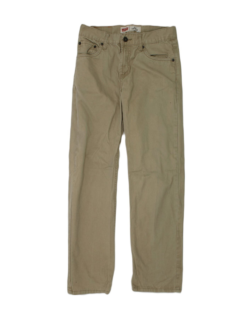 LEVI'S Boys Straight Casual Trousers 15-16 Years W28 L28  Khaki Cotton | Vintage Levi's | Thrift | Second-Hand Levi's | Used Clothing | Messina Hembry 