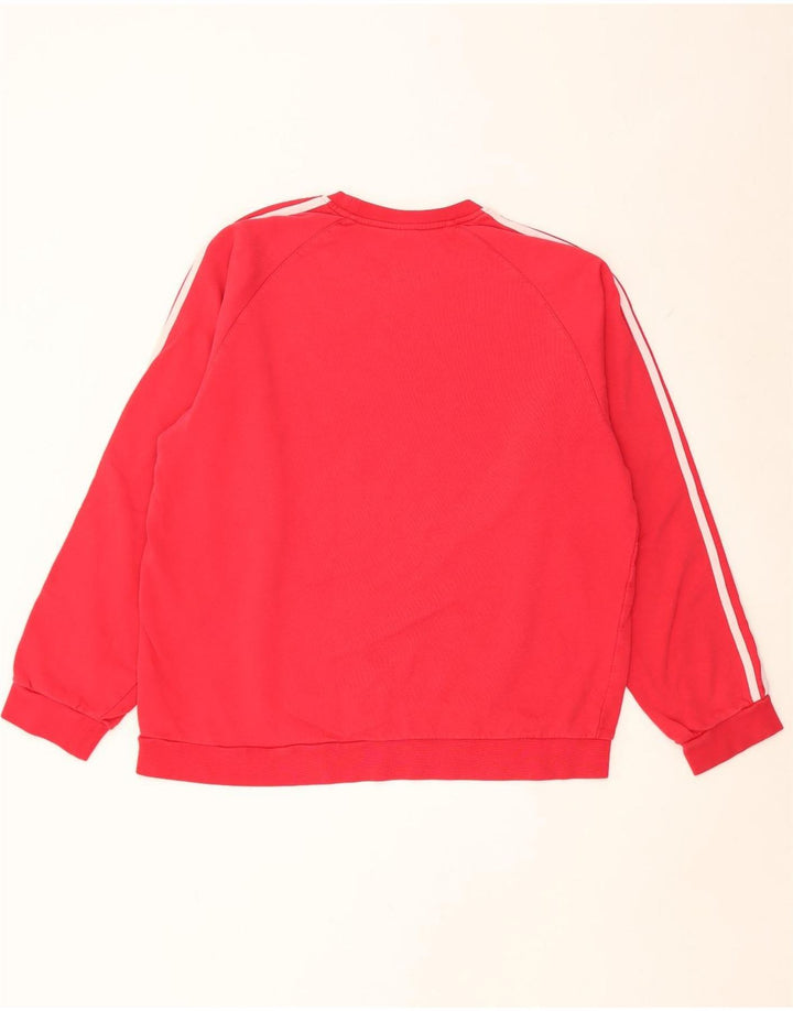 Adidas Mens Sweatshirt Jumper XL Red