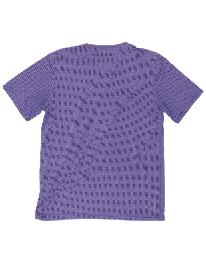 Adidas Mens Climacool T-Shirt Top Large Purple Polyester