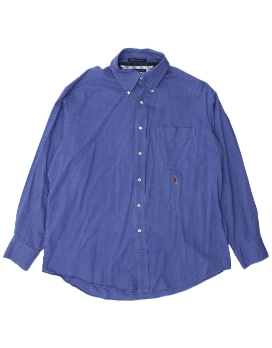 Tommy Hilfiger Mens Shirt  Size 16 1/2 Large Blue