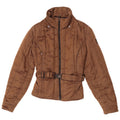 Refrigiwear Womens Rain Jacket UK 12 Medium Brown Polyamide
