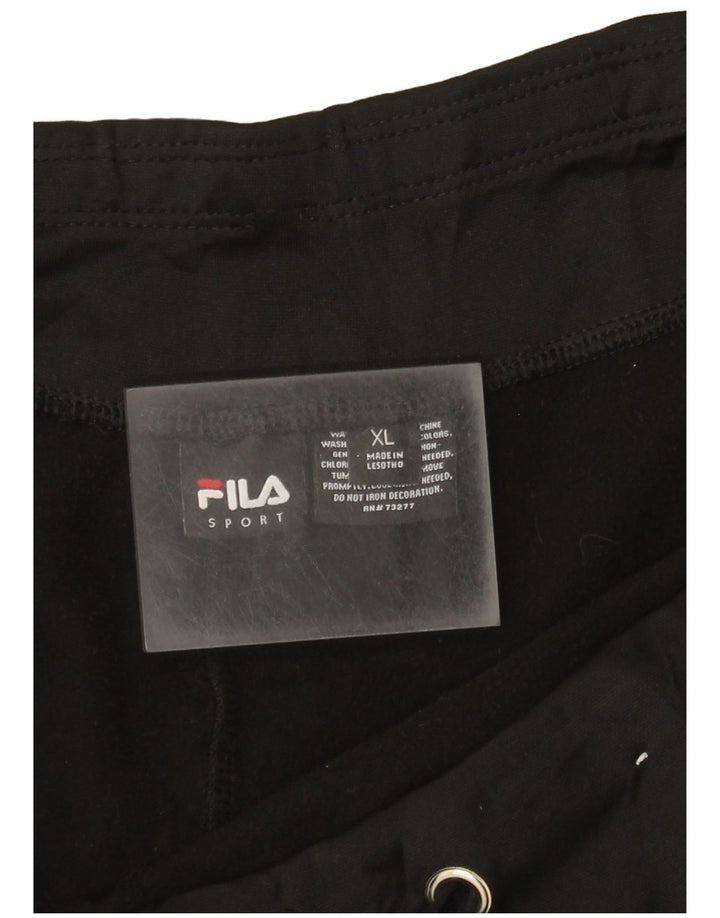 Fila Womens Tracksuit Trousers UK 18 XL Black