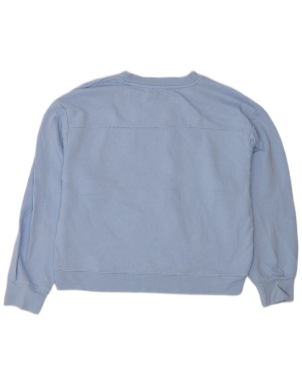 Zara Womens Sweatshirt Jumper UK 14 Medium Blue