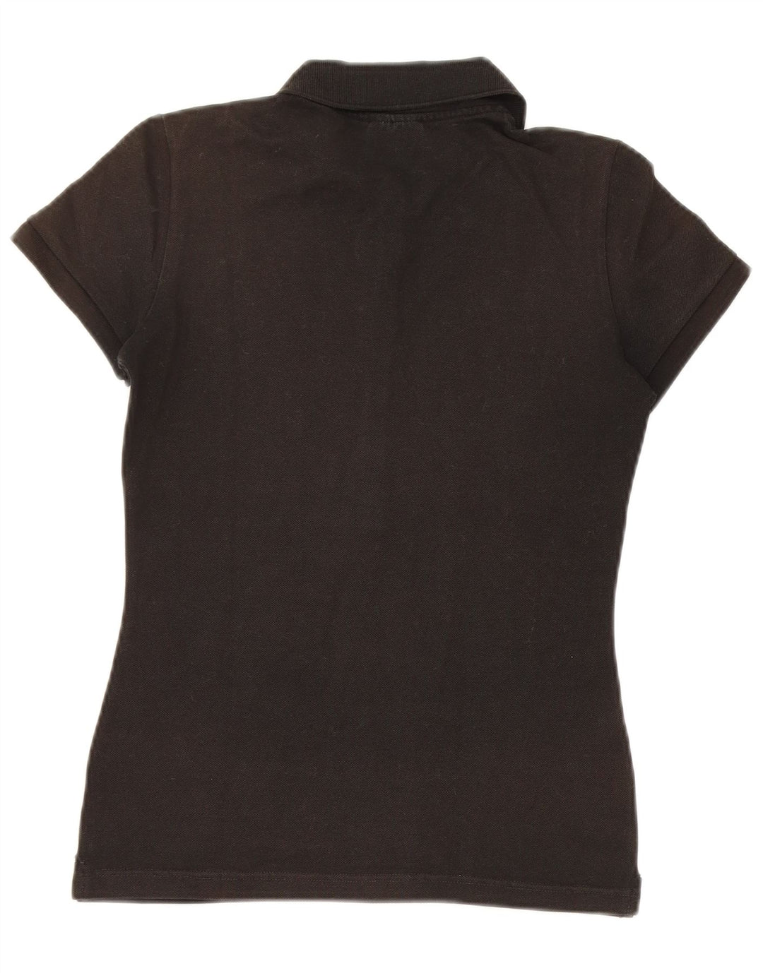 Lacoste Womens Polo Shirt Size 36 Small Black Cotton
