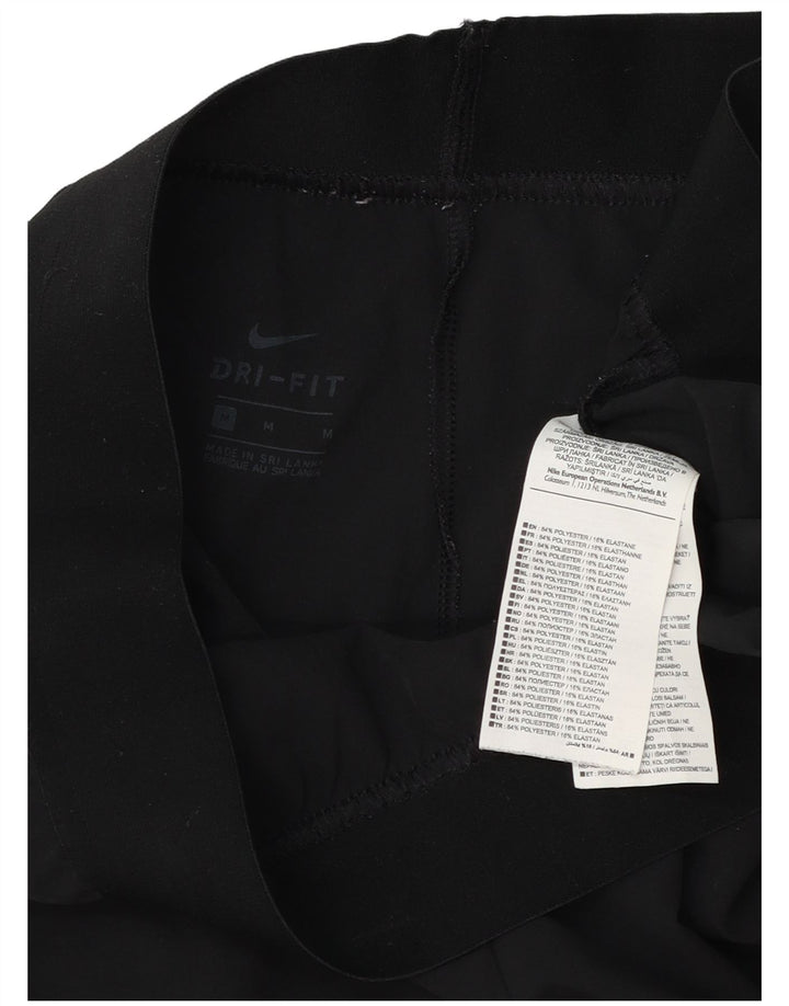 Nike Womens Dri Fit Tracksuit Trousers Joggers UK 14 Medium Black