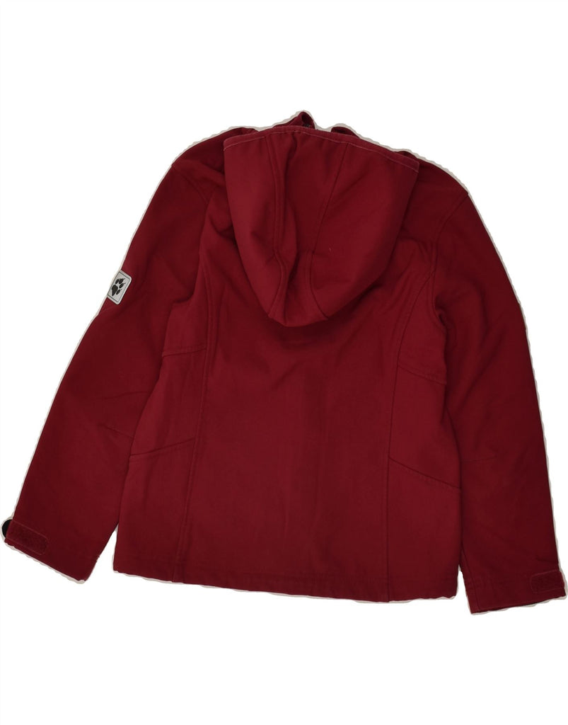 JACK WOLFSKIN Girls Hooded Windbreaker Jacket 7-8 Years Burgundy Polyester | Vintage Jack Wolfskin | Thrift | Second-Hand Jack Wolfskin | Used Clothing | Messina Hembry 