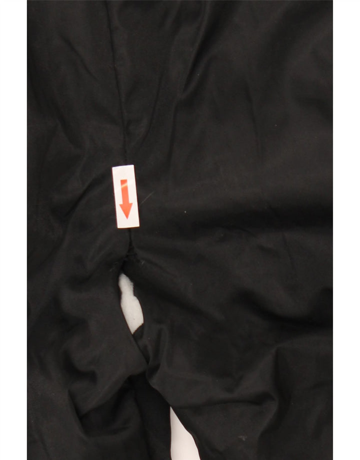 Sears Work Leisure Mens Hooded Ski Jumpsuit Large  Black Nylon