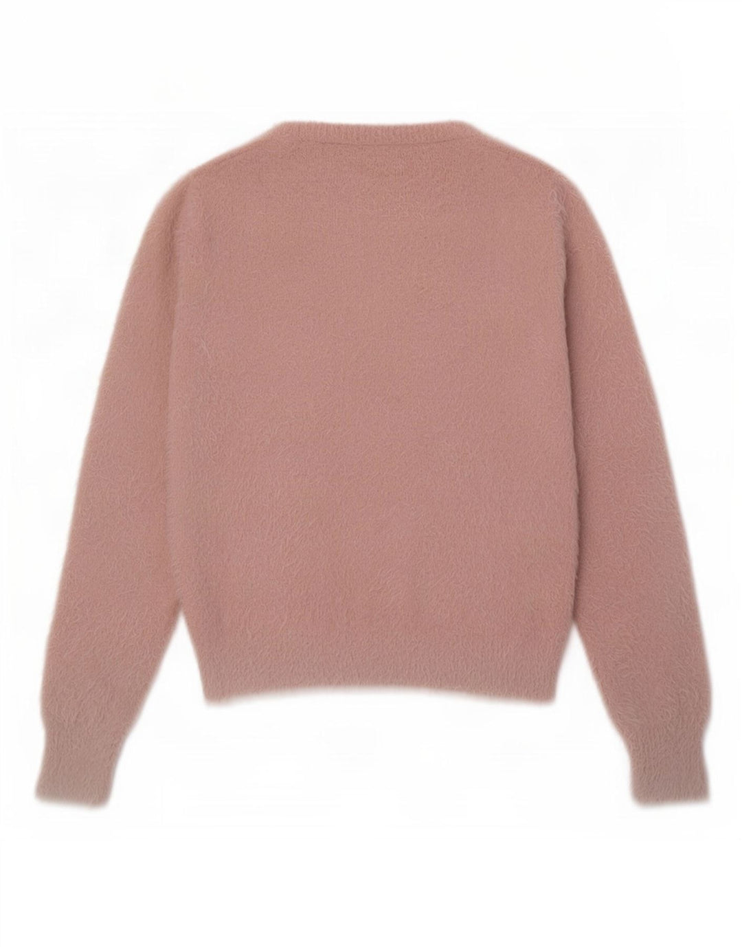 Guess Womens Crop Boat Neck Jumper Sweater UK 12 Medium Pink