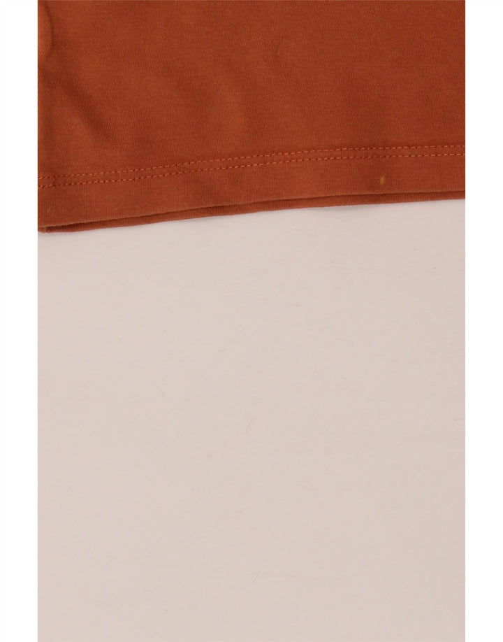 Levi's Mens T-Shirt Top Small Orange Cotton