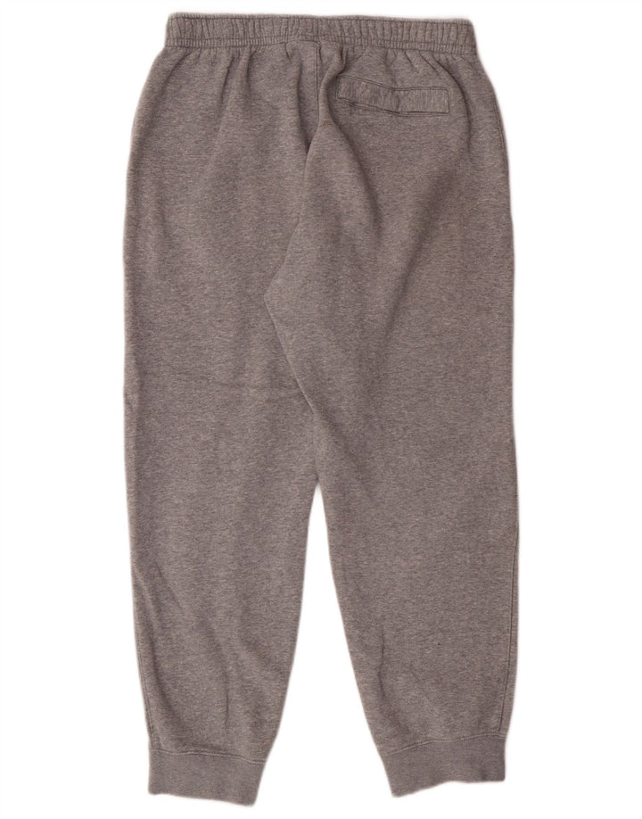 NIKE Mens Tracksuit Trousers Joggers Medium  Grey Cotton