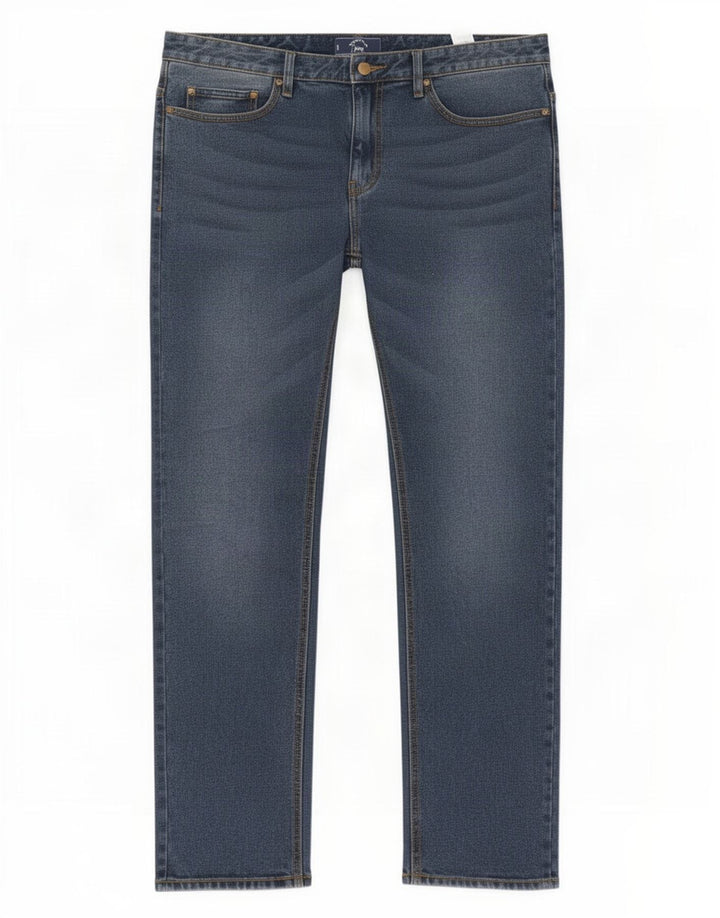 Springfield Mens Slim Jeans W38 L34 Blue Cotton