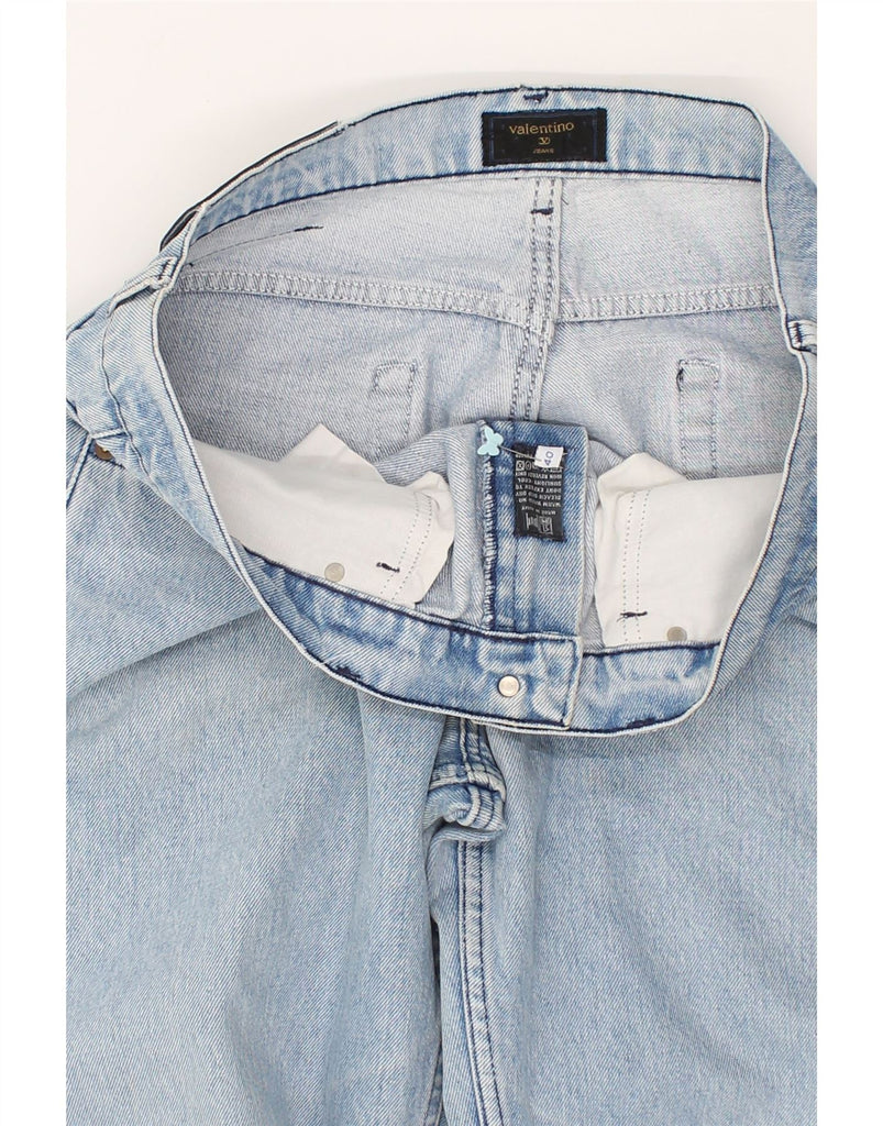 VALENTINO Womens Tapered Jeans EU 40 Medium W36 L30 Blue Cotton | Vintage Valentino | Thrift | Second-Hand Valentino | Used Clothing | Messina Hembry 