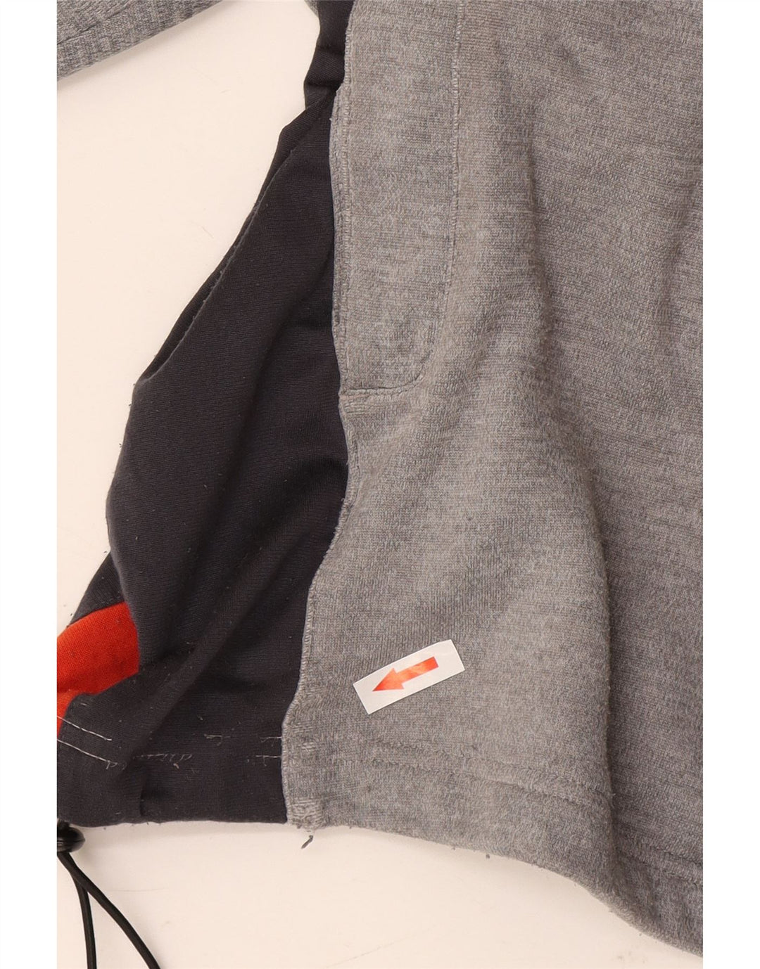 Diadora Mens Tracksuit Top Jacket UK 46 XL Grey Colourblock Polyester