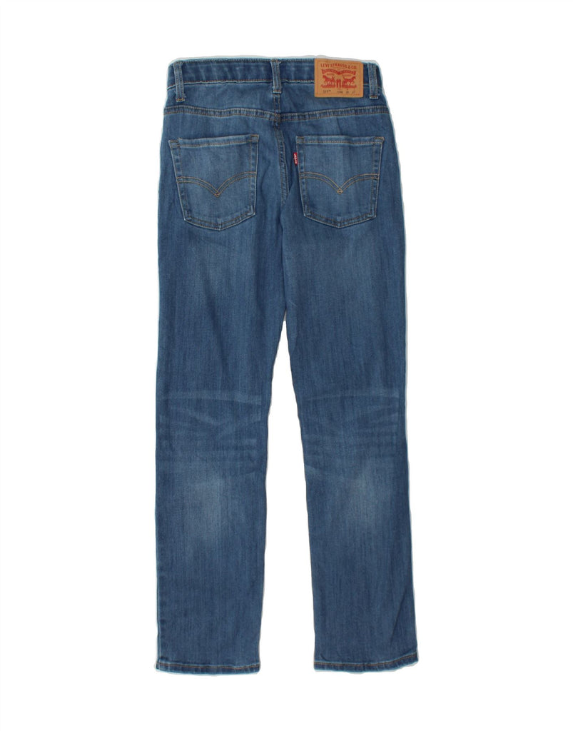 LEVI'S Girls 511 Straight Jeans 11-12 Years W26 L27 Blue Cotton Vintage Levi's and Second-Hand Levi's from Messina Hembry 