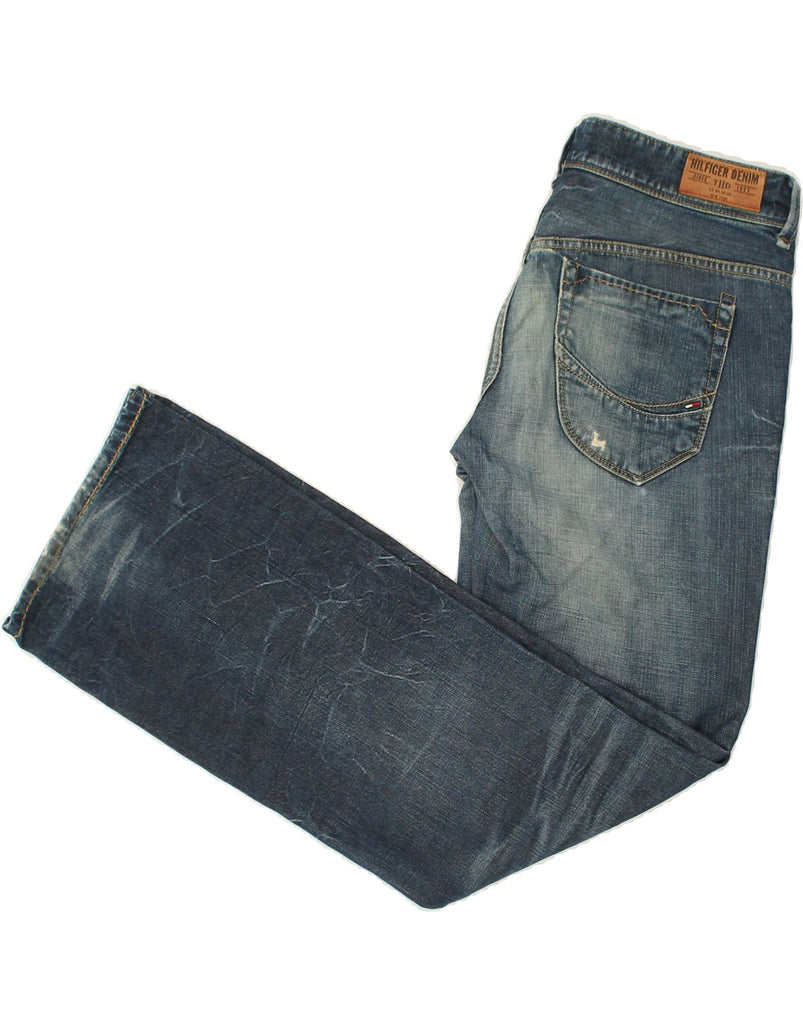 TOMMY HILFIGER Womens Straight Jeans W34 L34 Blue | Vintage Tommy Hilfiger | Thrift | Second-Hand Tommy Hilfiger | Used Clothing | Messina Hembry 