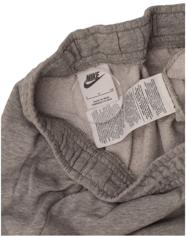 Nike Womens Tracksuit Trousers Joggers UK 8 Small  Grey Cotton