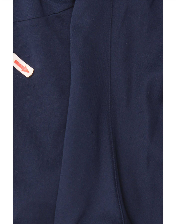 Adidas Mens Sport Shorts Small Navy Blue Polyester