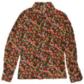 VINTAGE Womens Shirt Blouse UK 10 Small Multicoloured Floral