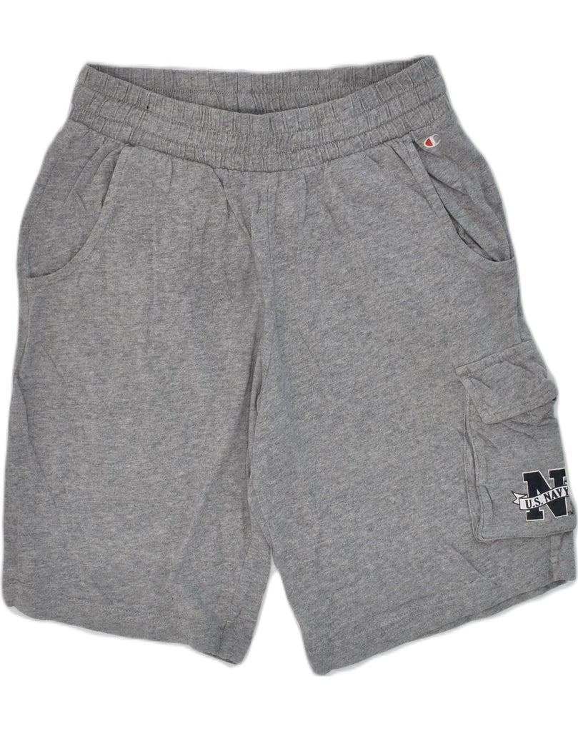 CHAMPION Boys Sport Shorts 9-10 Years Grey Cotton | Vintage Champion | Thrift | Second-Hand Champion | Used Clothing | Messina Hembry 