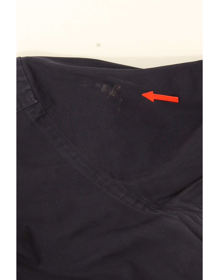 Burberry Mens BRIT Shirt Large Navy Blue Cotton