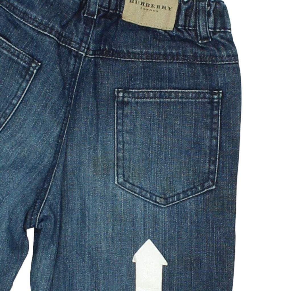 Burberry London Boys Girls Blue Jeans | Vintage High End Kids Designer Denim VTG Vintage Messina Hembry and Second-Hand Messina Hembry from Messina Hembry 