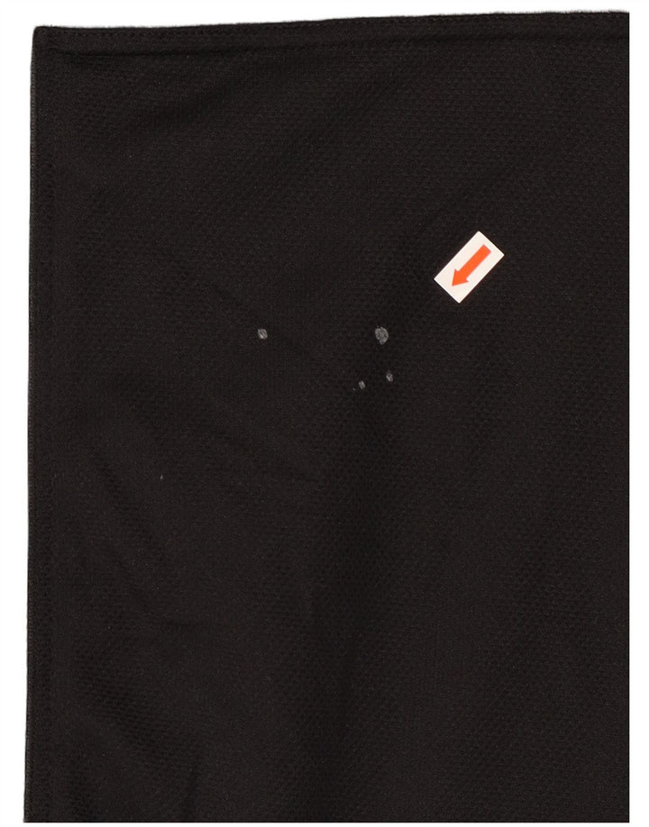 ARENA Mens Graphic Tracksuit Top Jacket Large Black Colourblock