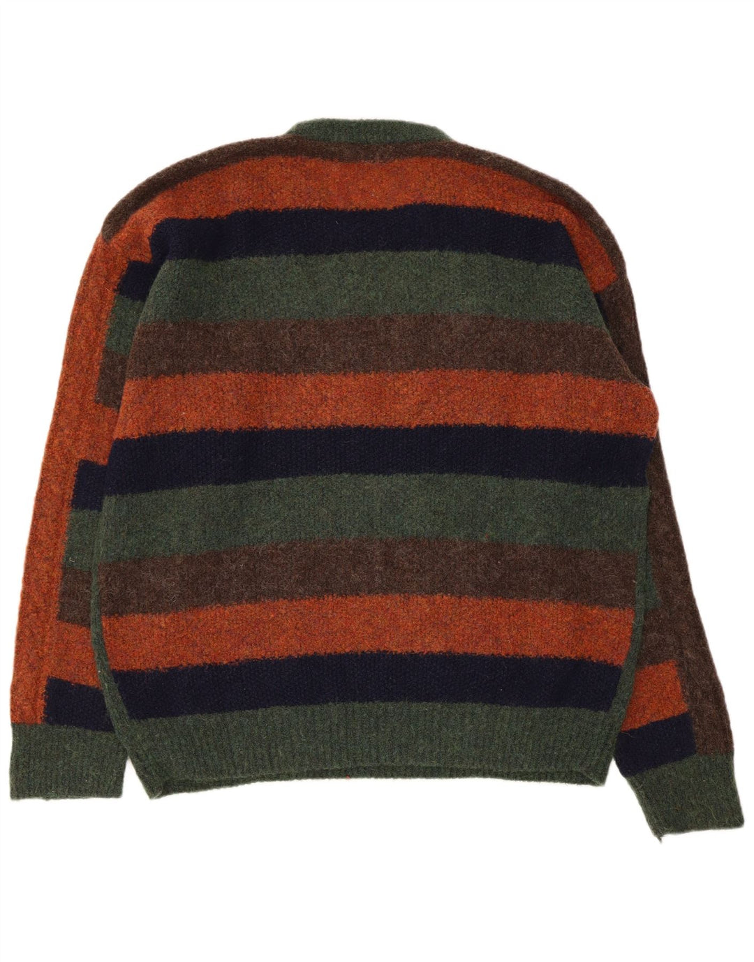 Trussardi Mens Crew Neck Jumper Sweater XL Multicoloured Striped