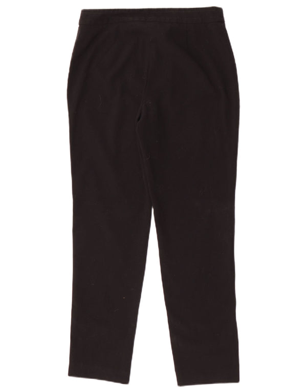 Marks & Spencer Womens Slim Suit Trousers UK 8 Small W26 L26 Black