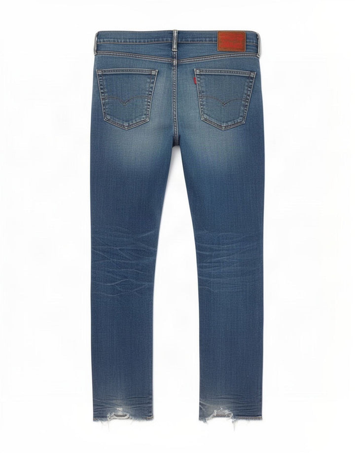 Levi's Mens 508 Straight Jeans W34 L30 Blue Cotton
