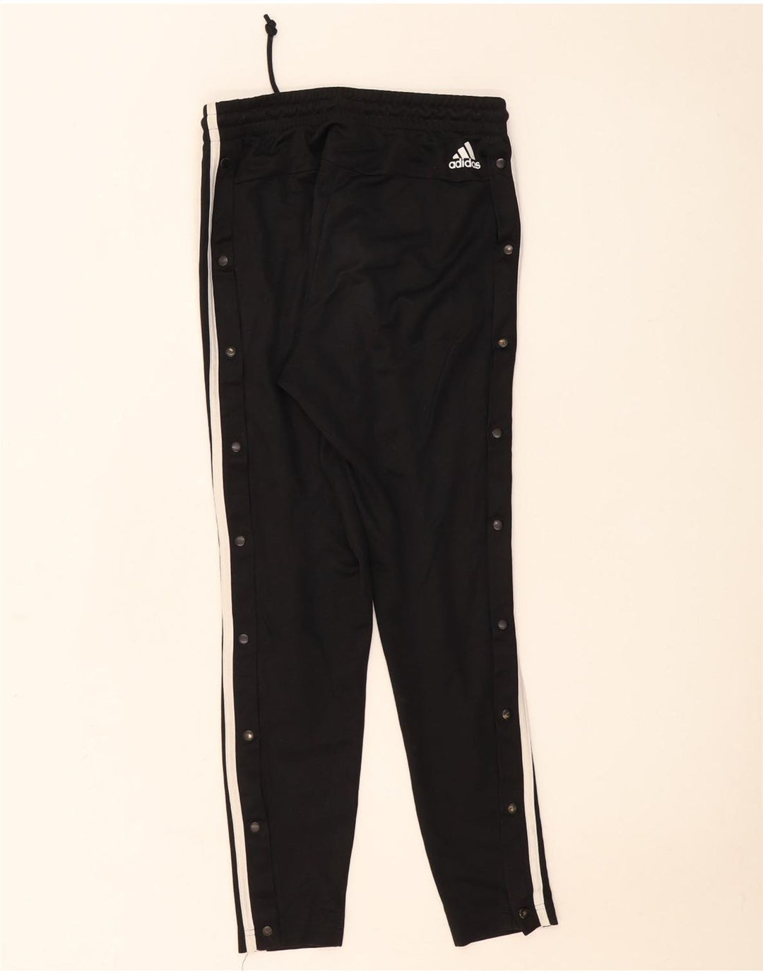 Adidas Womens Tracksuit Trousers UK 6 XS  Black Polyester