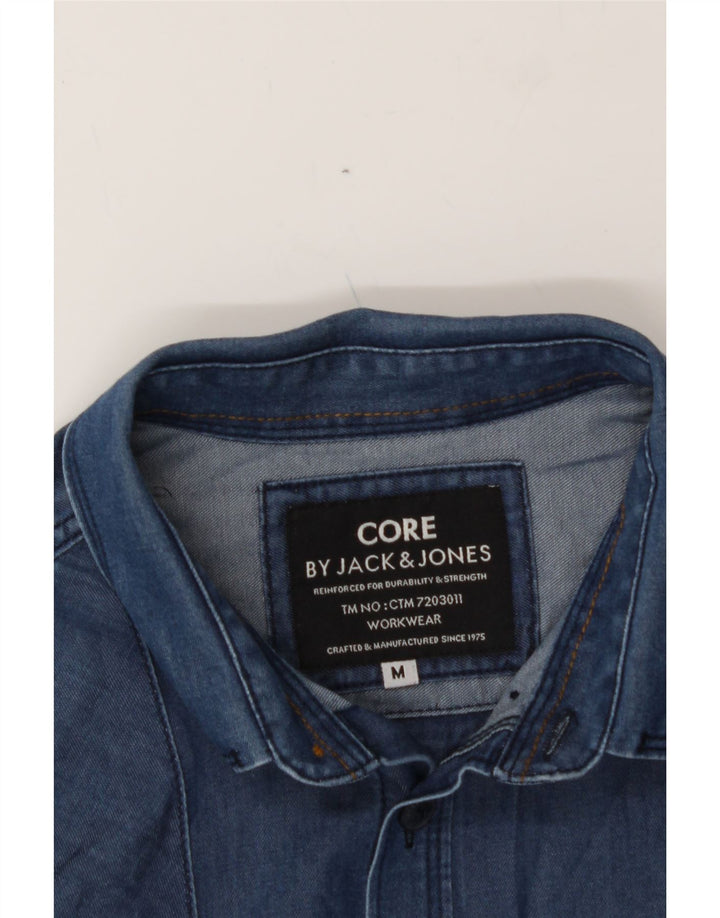 JACK & JONES Mens Denim Shirt Medium Blue Vintage Jack & Jones and Second-Hand Jack & Jones from Messina Hembry 
