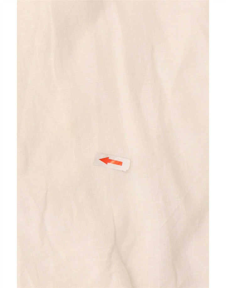 Alberto Aspesi Mens Shirt Size 42 16 1/2 Large White