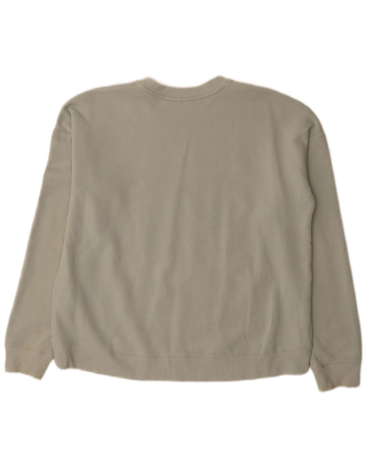 Under Armour Womens Graphic Oversized Sweatshirt Jumper UK 6 XS Green